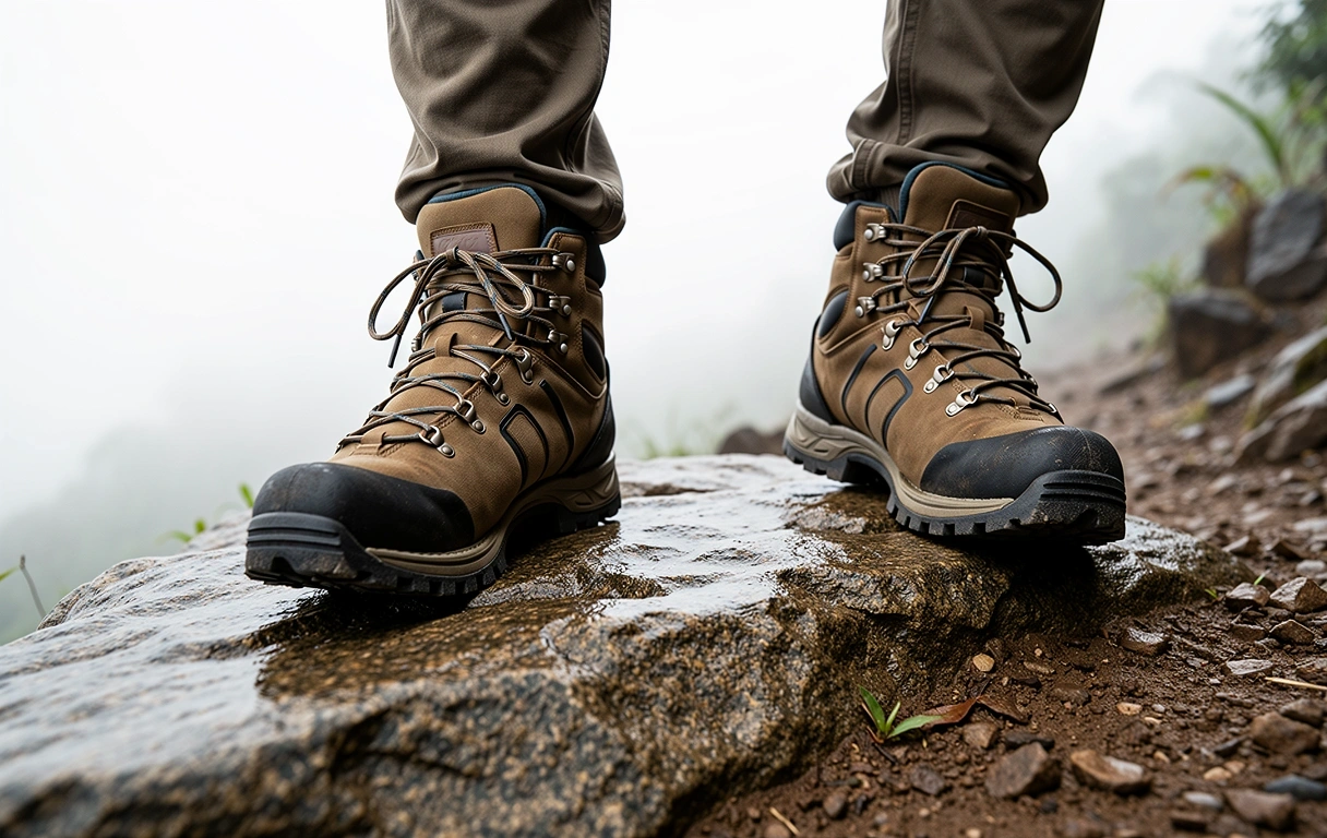 Active movement on natural terrain